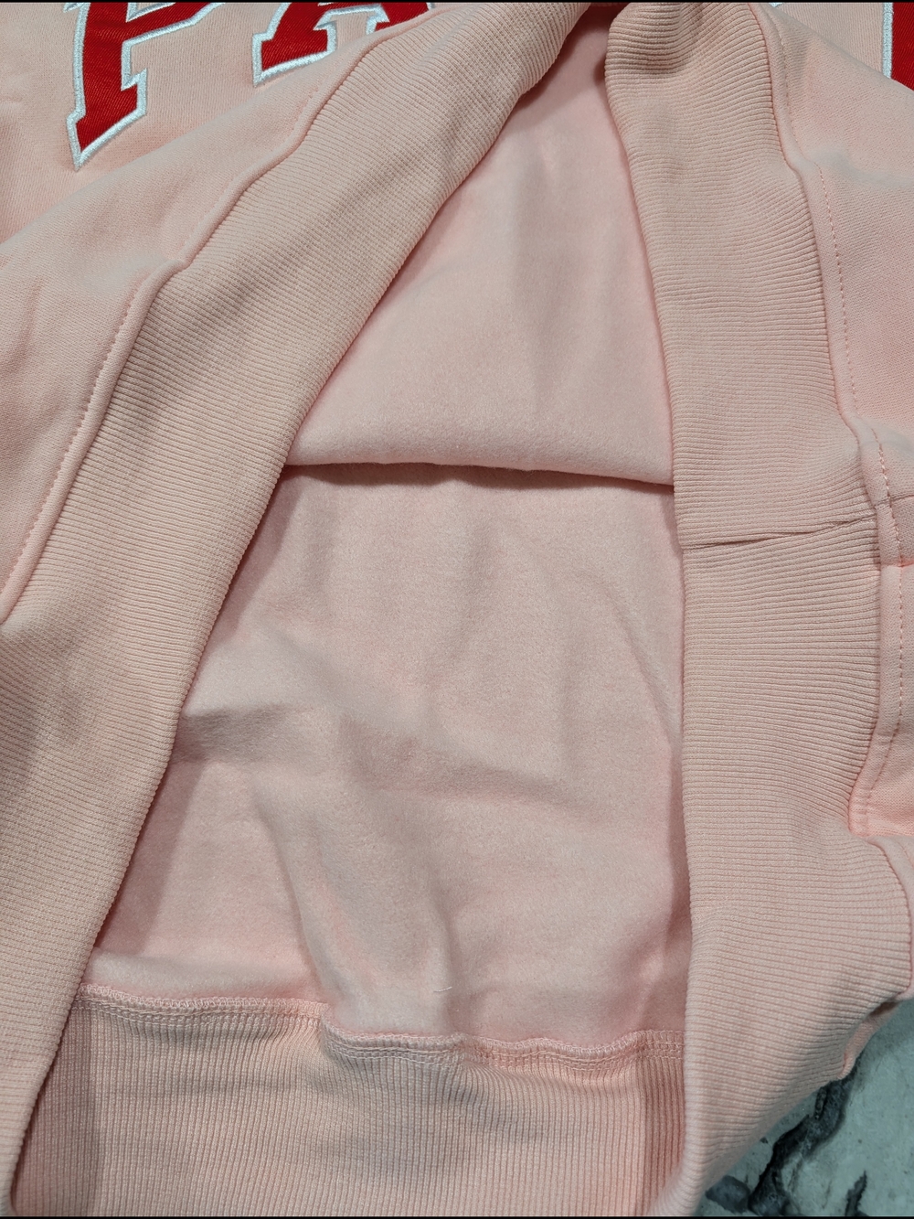 Parke Pink Crewneck Sweatshirt - Picture 5 of 5